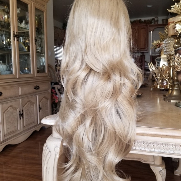 Ash Blonde Lace Front Wig